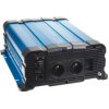 Sínusový menič napätia z 12/230V, 1500W / diaľkové ovládanie s displejom