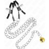 Kink - Chain Nipple Clamps With Bell 30 cm