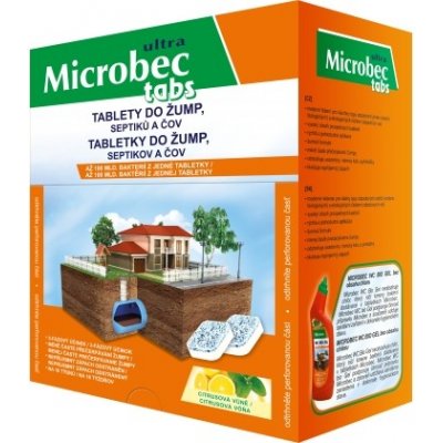 BROS Microbec tablety do žúmp, septikov a ČOV 1x20g
