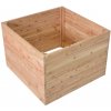 ROJA vyvýšený záhon PREMIUM SMREKOVEC 70x70x50cm drevený - prírodný - kartón - 1,7 cm - 15 kg - 70 cm - 70 cm - smrekovec - 50 cm - 76 x 50 x 13 cm Rojaplast