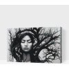 Vymalujsisam.sk Maľovanie podľa čísiel - Mystická žena Veľkosť: 40x60cm, Rám: Na kartónovej doske