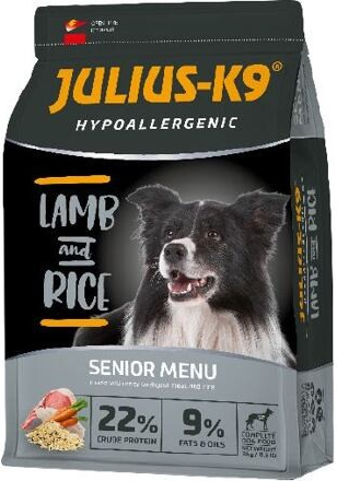 Julius K-9 HighPremium Senior/Light Hypoallergenic Lamb & Rice 3 kg