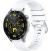 Remienok Solid Wristband biely pre Huawei Watch GT 5 41mm