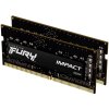 KINGSTON Fury Impact Black 16GB (2x8GB)/DDR4 SO-DIMM/3200MHz/CL20/1.2V (KF432S20IB/8)