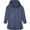 Pepperts dievčenské mikinové šaty s kapucňou navy modrá