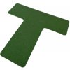 Podlahové značenie T tvar 150mm x 150mm zelené (sada 10 ks)