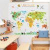 Detská mapa sveta (Detská izba , dekorácia)