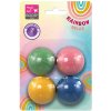 Magic Cat Rainbow Relax míček pěnový 4 cm 4 ks