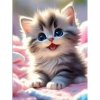 Diamantový obraz Veselé mačiatko