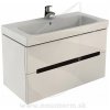 KOLO MODO závesná skrinka pod umývadlo 99 x 48 x 55 cm lesklá biela 89507000