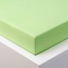 Napínacia plachta na posteľ jersey s elastanom zelená 180 x 200 cm