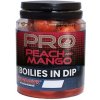 Boilies v dipu StarBaits Probiotic Peach Mango In Dip Pro 150g 24mm