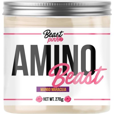 BeastPink Amino Beast podpora rastu svalov pre ženy príchuť Mango Maracuja 270 g