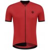 Dres na bicykel Rogelli ESSENTIAL s krátkym rukávom, červený