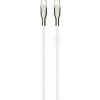 Fixed FIXDB-CC2-WH USB-C/USB-C a podporou PD, USB 2.0 100W pletený, 2m, bílý
