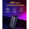 PROFESIONÁLNÍ ŠPIONÁŽNÍ DIKTAFON S VÝDRŽÍ PŘES 500 HODIN A HLASOVOU AKTIVACÍ RX2021, Příslušenství Se síťovou nabíječkou, Paměťová karta Micro SD 16GB Studentské vychytávky