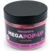Mikbaits Mega Plávajúce Fluo Boilie Jahoda 300 ml 25 mm