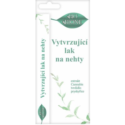 Bione Cosmetics Vytvrdzujúci lak na nechty 7 ml