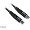AKASA - USB Type-C kabel - 1m AK-CBUB54-10BK