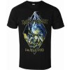 Tričko metal ROCK OFF Iron Maiden Live After Death Diamond BL Čierna