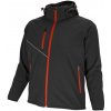 BENNON FORCE JACKET BLACK/RED / Softshellová bunda s odnímateľnou kapucňou - čierna / červená M