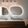 Baltica Design Bright Stain IV zrkadlo 90x64 cm s osvetlením 5904107914275