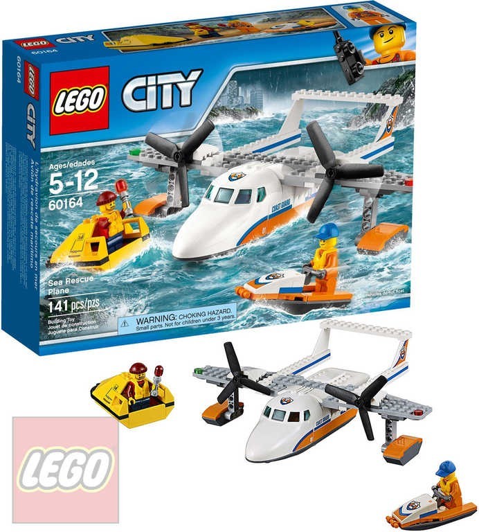 LEGO® City 60164 Záchranársky hydroplán od 59,9 € - Heureka.sk