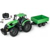 TAMIYA-CARSON Deutz RC traktor 8280 TTV s prívesom 1:16 RTR