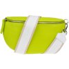 NovaKabelka.sk Reni Grande Lime s prídavným popruhom VII kožená talianska crossbody kabelka zelená