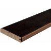 TD - DREVENÝ PRAH S TESNENÍM - DUB WENGE DUB (09) - Morenie wenge lakovaný 8 cm 90 cm – cena za ks