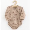 Dojčenské mušelínové body s bočným zaväzovaním New Baby Rainbow