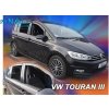 Deflektory - protiprievanové plexi VW Touran 5D od 2015 (+zadné)