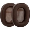 Náhradné náušníky pre slúchadlá Turtle Beach Stealth 420X, 450, 500P, 500X, 520, X12 a Atlas - Hnedé, kožené