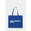 Bavlnená taška Karl Lagerfeld Jeans A1W50002 modrá ONE SIZE