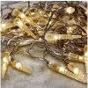 Brilagi | Brilagi - LED Vianočná vonkajšia reťaz 50xLED/8 funkcií/3xAA 8m IP44 teplá biela | BG0388