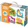 TREFL Baby puzzle Zvířata na farmě 4v1 (3,4,5,6 dílků)