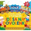 Puzzle vláčik Výletníček: Ide sa na dovolenku
