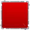 Prepínač striedavý (6) 10AX/250V pikt.sch. (SS) červená SIMON Basic (simon)