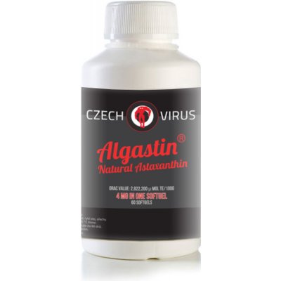 Czech Virus Algastin Natural Astaxanthin 60 kapsúl