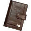 Rovicky CPR-032-BAR RFID hnedý kožený držiak na karty 8 x 11 x 1,5 cm