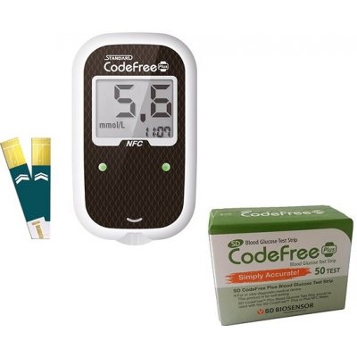 SD-Codefree glukometer + 50 prúžkov od 26,9 € - Heureka.sk