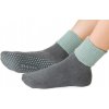 Dámske protišmykové ponožky For Safety tmavošedá