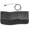 HP- HP 480 Comfort Wired Keyboard klávesnica Domáci USB QWERTY Anglický Čierna