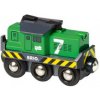 Brio Elektrická lokomotíva zelená 33214