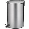KELA KELA Kôš odpadkový Mats strieborná matná 12l KL-10643 (KL-10643)