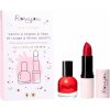 Set rúžu a laku na nechty Rosajou - Madame uni
