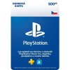 PlayStation Store predplatená karta 500 Kč