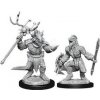 Dungeons & Dragons Nolzur's Marvelous Miniatures - Lizardfolk & Lizardfolk Shaman 2-pack, 4 cm