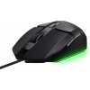 Trust GXT 121 Felox+/Herní/Optická/Pro praváky/10 000 DPI/Drátové USB-A/Černá (25603)