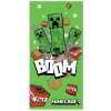 Carbotex Detská osuška Minecraft Creeper Boom 70 x 140 cm